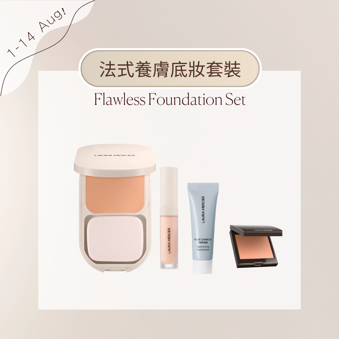 Flawless Foundation Set (Powder Foundation) View 1
