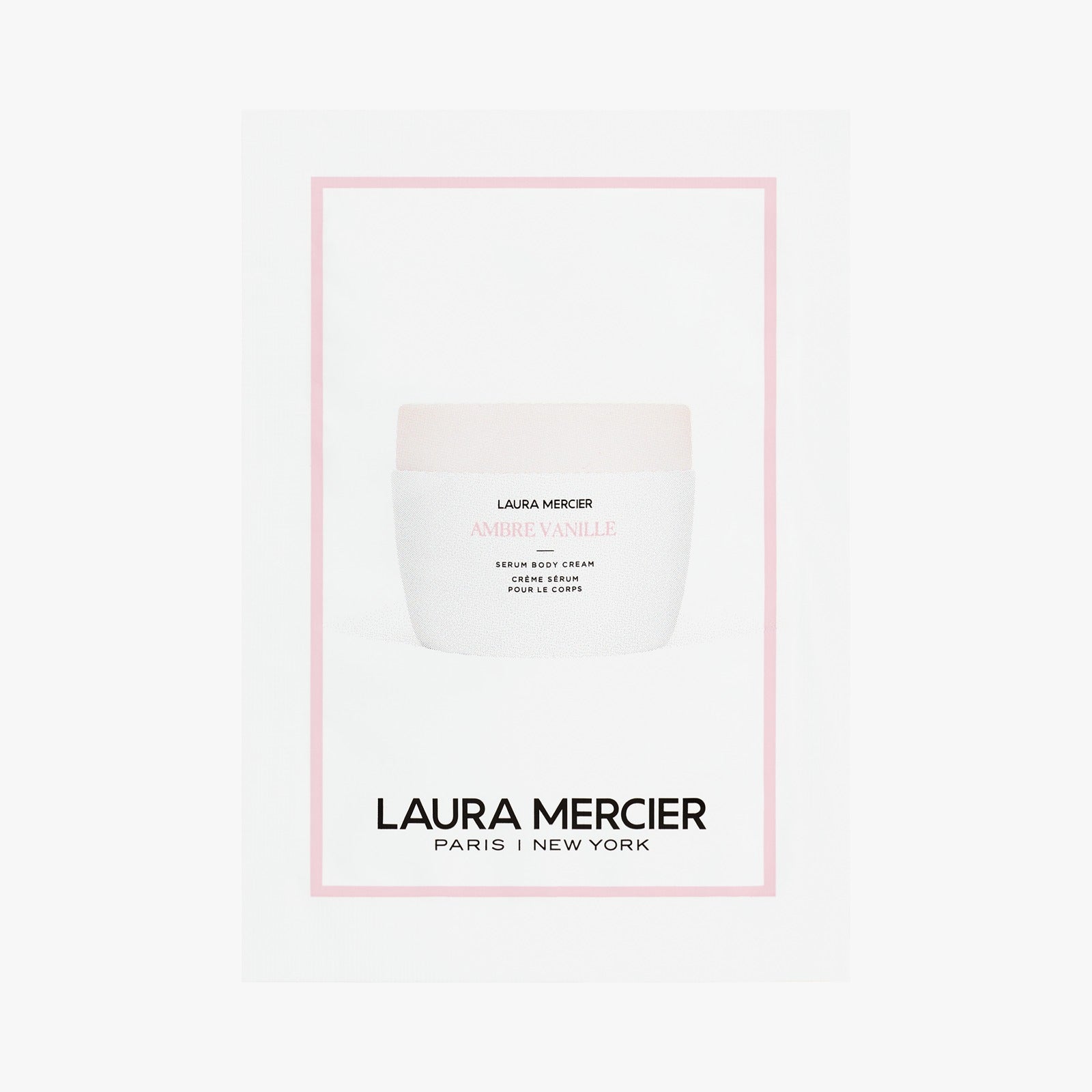 Ambre Vanille Serum Body Cream Sample – Ambre Vanille View 1