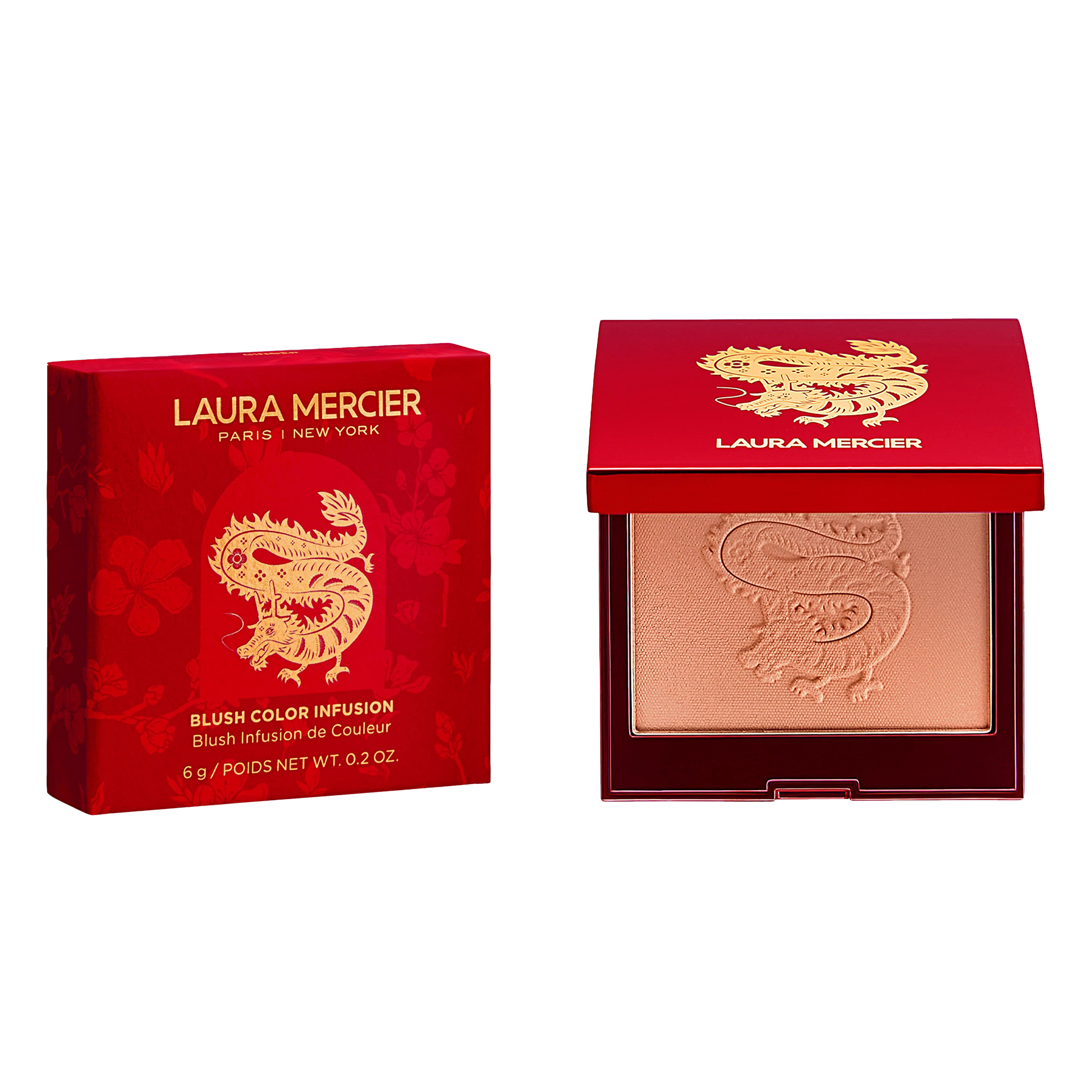 Year of the Dragon Collection Blush Color Infusion in Ginger View 1