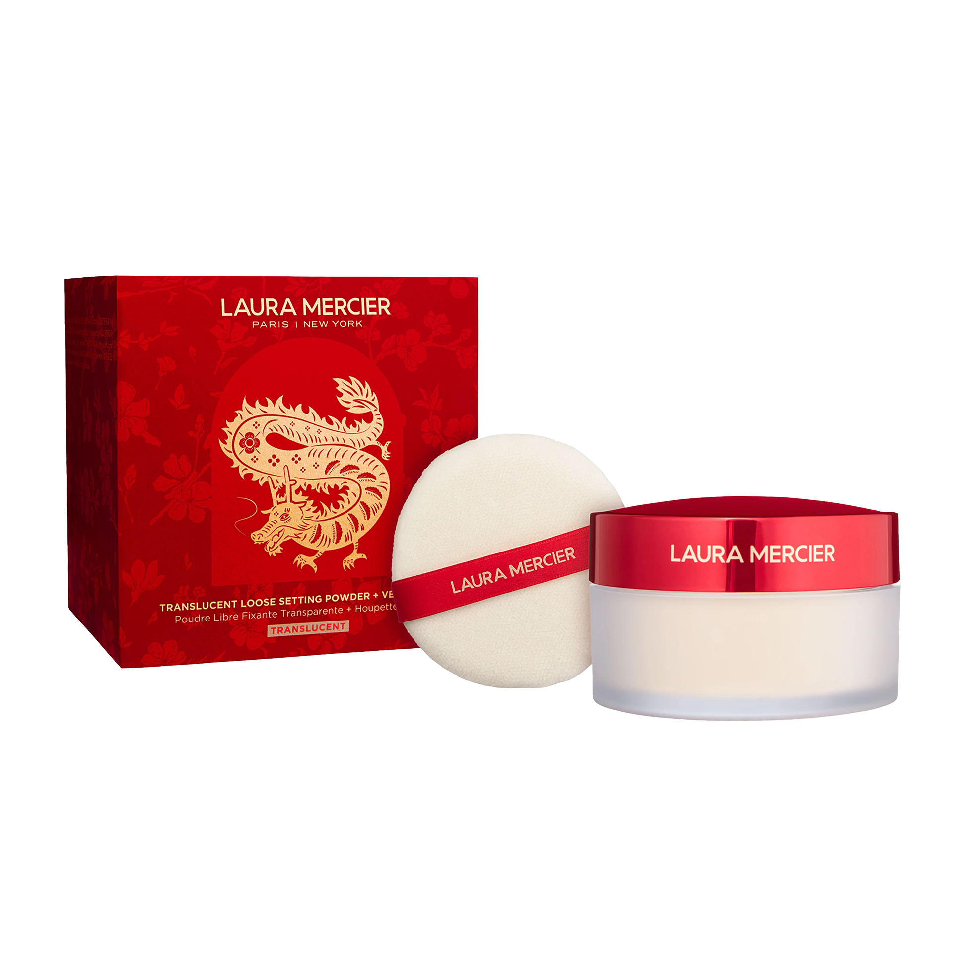 Year of the Dragon Collection Translucent Loose Setting Powder & Velour Puff Set